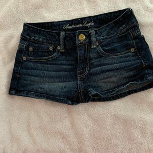 Denim jean shorts